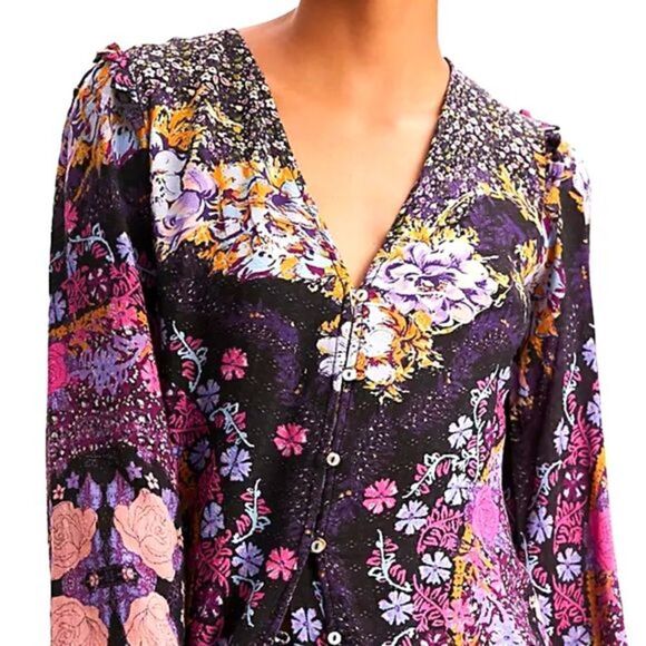 Free people - Marais Printed Midi Dress - Picture 3 of 6